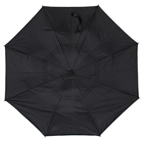 Parasol odwrotnie otwierany składany czarny Parasol odwrotnie otwierany składany czarny