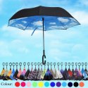 Parasol odwrotnie otwierany składany niebo Parasol odwrotnie otwierany składany niebo