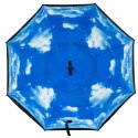 Parasol odwrotnie otwierany składany niebo Parasol odwrotnie otwierany składany niebo