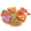 Pizza drewniany zestaw do zabawy z akcesoriami Pizza drewniany zestaw do zabawy z akcesoriami
