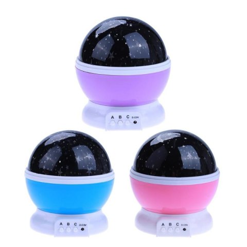 Lampka nocna projektor gwiazd 2w1 USB Lampka nocna projektor gwiazd 2w1 USB