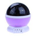 Lampka nocna projektor gwiazd 2w1 USB Lampka nocna projektor gwiazd 2w1 USB