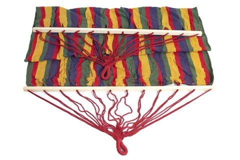 Hamak dwuosobowy 220x150cm z drążkiem 120cm Hamak dwuosobowy 220x150cm z drążkiem 120cm