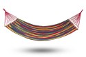 Hamak dwuosobowy 220x150cm z drążkiem 120cm Hamak dwuosobowy 220x150cm z drążkiem 120cm