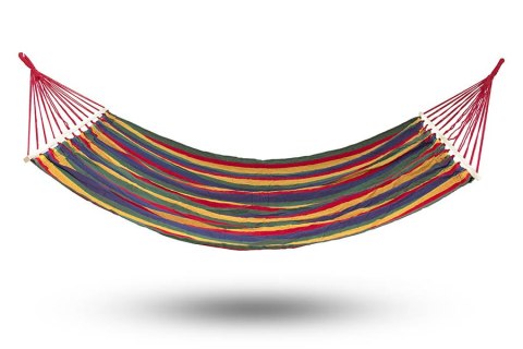 Hamak dwuosobowy 220x150cm z drążkiem 120cm Hamak dwuosobowy 220x150cm z drążkiem 120cm