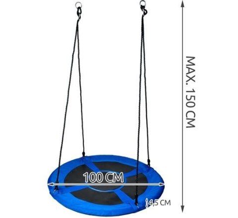 Huśtawka pełne bocianie gniazdo 100 cm Huśtawka pełne bocianie gniazdo 100 cm
