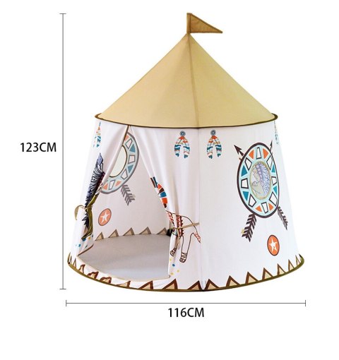 Namiot domek dla dzieci Tipi Wigwam 110cm Namiot domek dla dzieci Tipi Wigwam 110cm