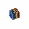 Neocube klocki magnetyczne kulki 3mm tęcza 216el. Neocube klocki magnetyczne kulki 3mm tęcza 216el.