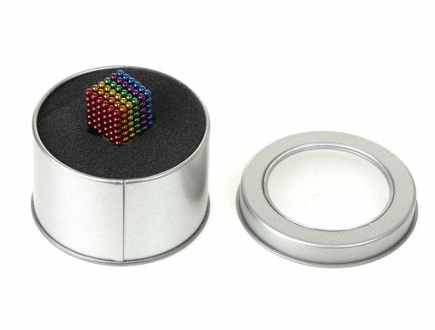 Neocube klocki magnetyczne kulki 3mm tęcza 216el. Neocube klocki magnetyczne kulki 3mm tęcza 216el.
