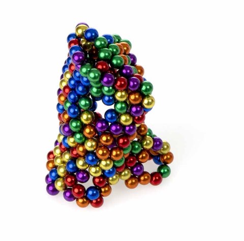 Neocube klocki magnetyczne kulki 3mm tęcza 216el. Neocube klocki magnetyczne kulki 3mm tęcza 216el.