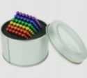 Neocube klocki magnetyczne kulki 5mm tęcza + box Neocube klocki magnetyczne kulki 5mm tęcza + box