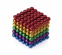 Neocube klocki magnetyczne kulki 5mm tęcza + box Neocube klocki magnetyczne kulki 5mm tęcza + box