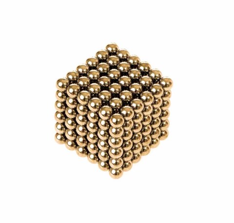 Neocube klocki magnetyczne kulki 5mm złote 216el. Neocube klocki magnetyczne kulki 5mm złote 216el.