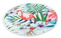 Ręcznik plażowy okrągły duży pled boho flaming Ręcznik plażowy okrągły duży pled boho flaming