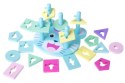 Sorter drewniany dopasuj kształty układanka 5 wież Sorter drewniany dopasuj kształty układanka 5 wież