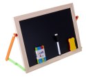 Tablica kredowa + panel edukacyjny 41x27cm Tablica kredowa + panel edukacyjny 41x27cm