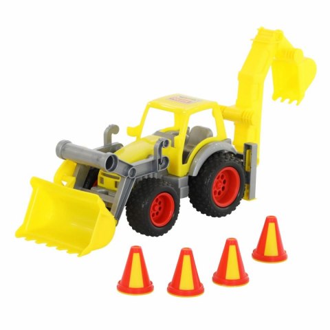 WADER 0377 Traktor-ładowarka z łyżką ConsTruck WADER 0377 Traktor-ładowarka z łyżką ConsTruck