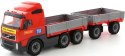WADER 9487 Samochód Volvo z burtami i przyczepą WADER 9487 Samochód Volvo z burtami i przyczepą
