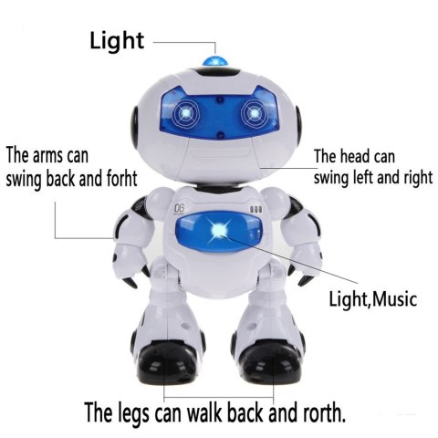 Interaktywny Robot RC Android 360 z pilotem Interaktywny Robot RC Android 360 z pilotem