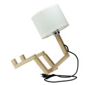 Lampka dekoracyjna nocna drewniana Lampka dekoracyjna nocna drewniana