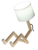 Lampka dekoracyjna nocna drewniana Lampka dekoracyjna nocna drewniana