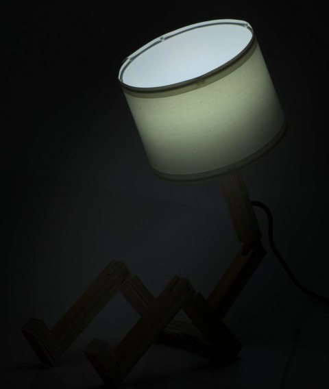 Lampka dekoracyjna nocna drewniana Lampka dekoracyjna nocna drewniana