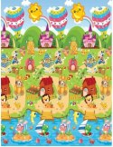 Mata Edukacyjna piankowa dwustronna plac zabaw 180x120cm Mata Edukacyjna piankowa dwustronna plac zabaw 180x120cm
