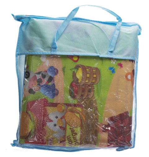 Mata Edukacyjna piankowa dwustronna plac zabaw 180x120cm Mata Edukacyjna piankowa dwustronna plac zabaw 180x120cm