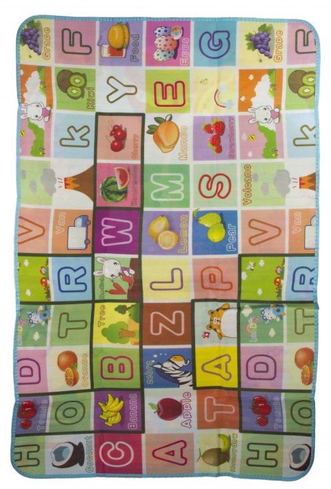 Mata Edukacyjna piankowa dwustronna plac zabaw 180x120cm Mata Edukacyjna piankowa dwustronna plac zabaw 180x120cm