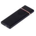 Zapalniczka elektroniczna czarna ultra cienka USB Zapalniczka elektroniczna czarna ultra cienka USB