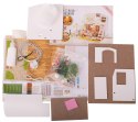 Domek dla lalek piętrowy drewniany model do złożenia LED Domek dla lalek piętrowy drewniany model do złożenia LED