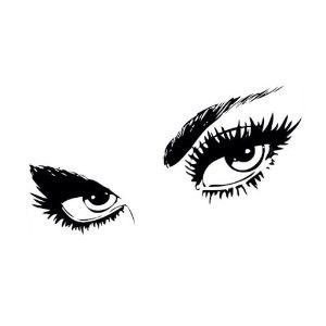Naklejka dekoracyjna na ściane Eyes Naklejka dekoracyjna na ściane Eyes