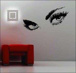 Naklejka dekoracyjna na ściane Eyes Naklejka dekoracyjna na ściane Eyes
