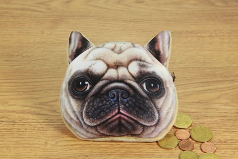 3D Portmonetka buldog 3D Portmonetka buldog