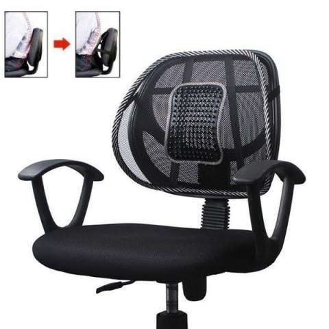 Ergonomiczna podpórka na krzesło z masażerem Ergonomiczna podpórka na krzesło z masażerem