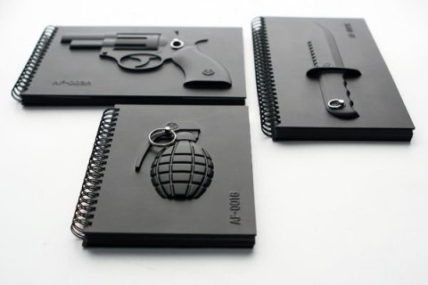 Militarny notes - PISTOLET Militarny notes - PISTOLET