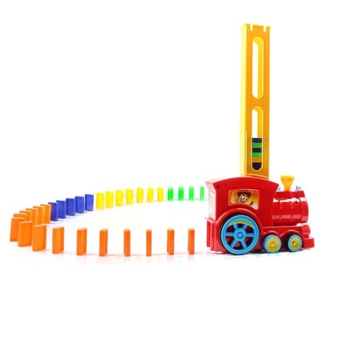 Układanka Domino z pociągiem + dźwięk 100el. Układanka Domino z pociągiem + dźwięk 100el.