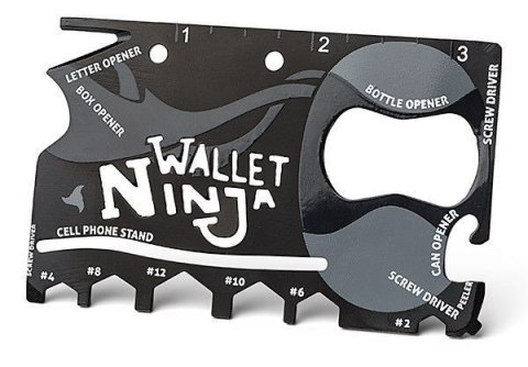 Wallet Ninja - czarna karta przeżycia Wallet Ninja - czarna karta przeżycia