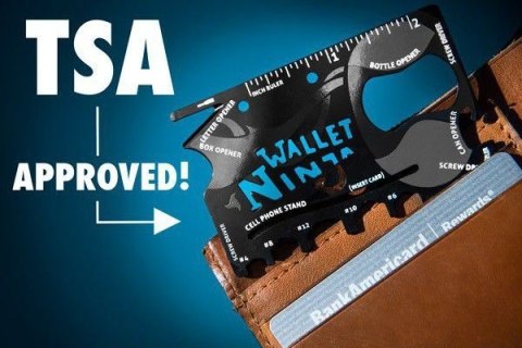 Wallet Ninja - czarna karta przeżycia Wallet Ninja - czarna karta przeżycia