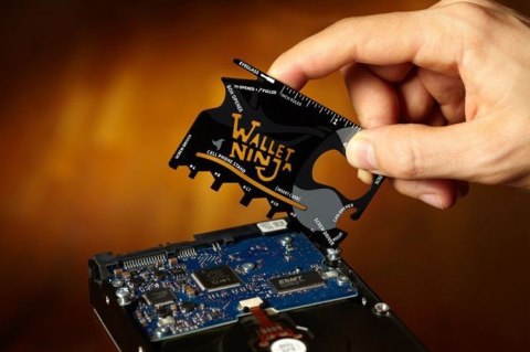 Wallet Ninja - czarna karta przeżycia Wallet Ninja - czarna karta przeżycia