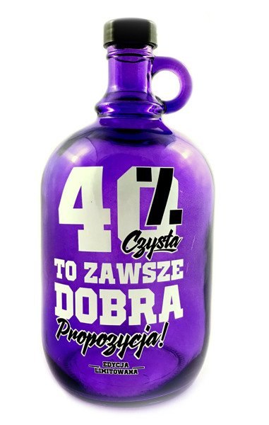 Butla fioletowa- 40% to zawsze dobra propozycja Butla fioletowa- 40% to zawsze dobra propozycja