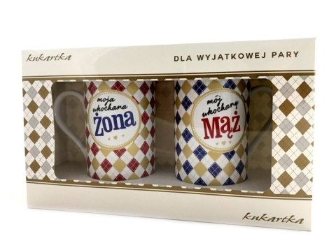 Komplet kubków Dla wyjątkowej pary Komplet kubków Dla wyjątkowej pary