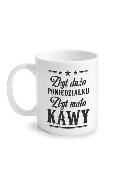 Kubek Boss - Zbyt dużo poniedziałku Kubek Boss - Zbyt dużo poniedziałku