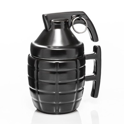 Kubek granat - Z ZAWLECZKĄ - Czarny Kubek granat - Z ZAWLECZKĄ - Czarny