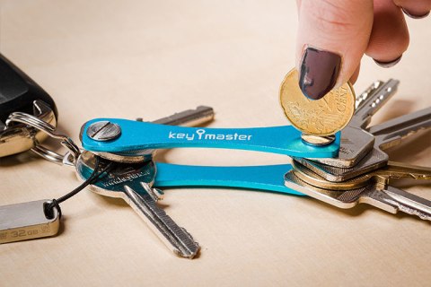 Organizer do kluczy Key Master - niebieski Organizer do kluczy Key Master - niebieski