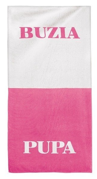 Ręcznik Buzia-Pupa Różowy Ręcznik Buzia-Pupa Różowy