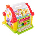 Sorter edukacyjny domek interaktywny z pianinkiem liczydło Sorter edukacyjny domek interaktywny z pianinkiem liczydło