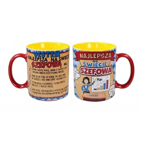 Kubek The Best Najlepsza szefowa Kubek The Best Najlepsza szefowa