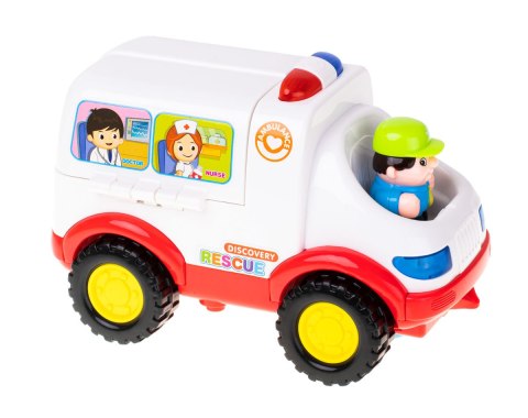 Ambulans edukacyjny z pacjentem + akcesoria Ambulans edukacyjny z pacjentem + akcesoria