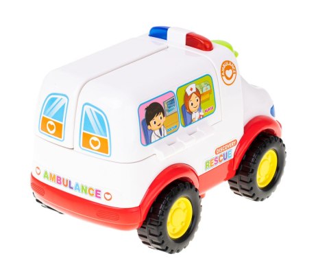 Ambulans edukacyjny z pacjentem + akcesoria Ambulans edukacyjny z pacjentem + akcesoria